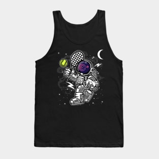 Astronaut Tennis Evergrow EGC Coin To The Moon Crypto Token Cryptocurrency Blockchain Wallet Birthday Gift For Men Women Kids Tank Top